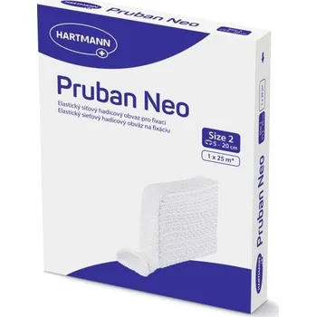 Obvaz hadicový síťový Pruban Neo, vel. 2, 5-20 cm, zápěstí, kotník, 25 m