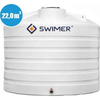 nádrž Nadzemní nádrž na pitnou vodu Swimer Comfort-line jednoplášťová s 2" výpustí objem 22000 l
