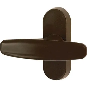 Okenní klika KLASIK oliva bílá K 08 OOK