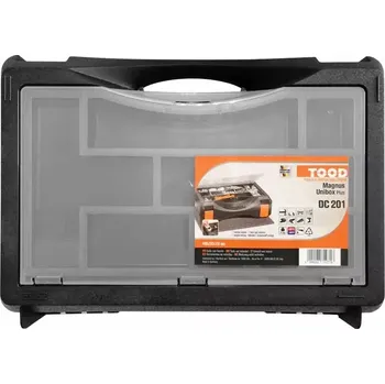 TOOD DC201 Plastový kufr na vrtačku 350x330x140mm