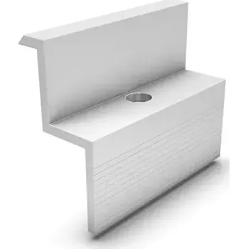 Příslušenství pro plot Úchyt panelu krajní 42 mm z hliníku