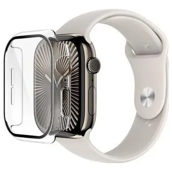 Chytré hodinky Belkin ochrana displeje ScreenForce 2v1 pro Apple Watch Série 10, 46mm, průhledné