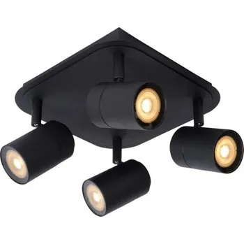 Lucide LENNERT - stropní bodové svítidlo - 26958/20/30 - 4x5W/GU10 - IP44 - černá