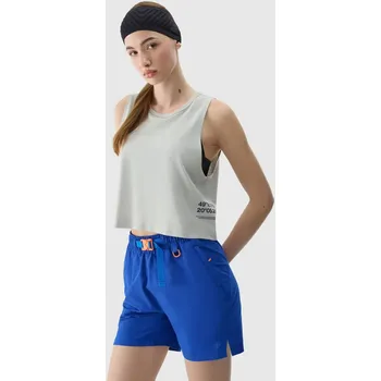 Dámské cropped tílko 4F 4F šedá 3258958