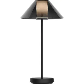 Venkovní osvětlení LED Stmívatelná stolní lampa SERENGETI LED/3,4W/5V USB 3600 mAh IP44 černá