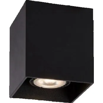 Lucide BODI - stropní svítidlo - Ø 8 cm - GU10 - Černá 09101/01/30
