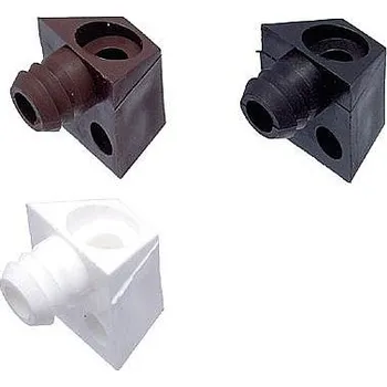 Nábytkové kování Upevňovací element hnědý