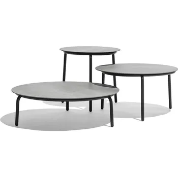 Zahradní stůl Nízký stolek "Starling" Ø 79 cm x V 23 cm Todus