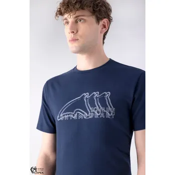 Pánské tričko Equiline -CITREC- - Tm. modrá - XL