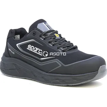 Pracovní obuv SPARCO Linford S1P ESD černá pánská pracovní obuv 43