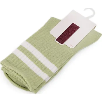 Dámské oblečení Bavlněné ponožky unisex - 5 zelenkavá