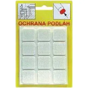 Podložka pod nábytek Ochrana podlah č.103 HNĚDÁ 21x21 mm