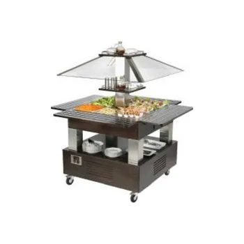 Vinotéka SALÁTOVÝ BAR CENTRÁLNÍ CHLADÍCÍ SBC 40 F - WENGE