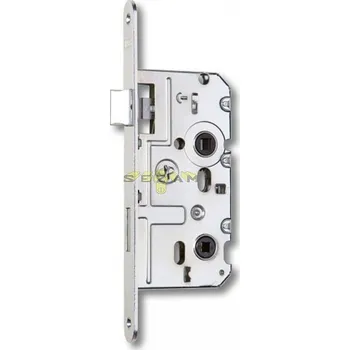 zadlabací zámek K 222 "C" L 72/77 mm D55 WC čelo 18mm