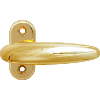 Okenní klika DECENT EURO klika lesklá mosaz