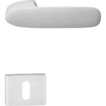 Dveřní kování Cobra dveřní kování GIULIA-R BB bílá