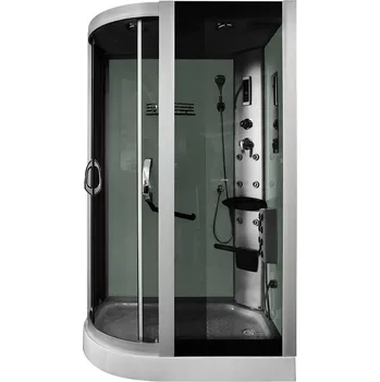 Aplomo Trixy Silver 120x85x215 masážní sprchový box Orientace: Levá