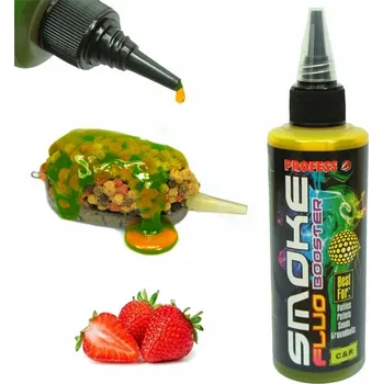 Návnadové aroma PROFESS - Booster FLUO - Smudge - JAHODA