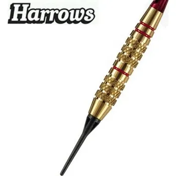 Harrows Šipky Soft CORSAIR Red Brass 18g