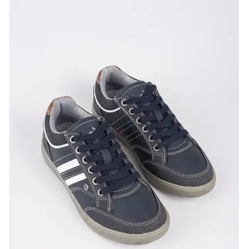 Dívčí tenisky Vico Zajímavé tmavě modré tenisky dětské bez podpatku 37