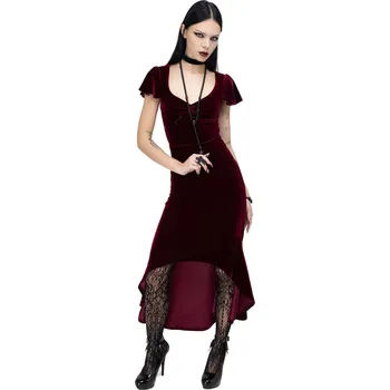 Dámské šaty šaty dámské KILLSTAR - Hadean Muse - Red - 4XL