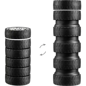 Žertovný předmět Skládací láhev 0,75 l - Pneumatiky