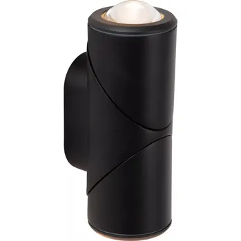 Venkovní osvětlení Lucide ERIN - Nástěnné bodové svítidlo - Vnitřní/Venkovní - LED - 2x5W 2700K - IP65 - Černá