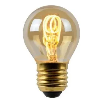 Žárovka Lucide LED žárovka 4.5cm E27/3W 2200K - stmívatelná - Jantarová