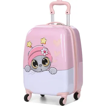 Dětský kufr Snowball Kotě 4W SX 20018L-46-30