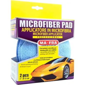 MA-FRA Mikrovláknové kruhové pady, modré, 2ks