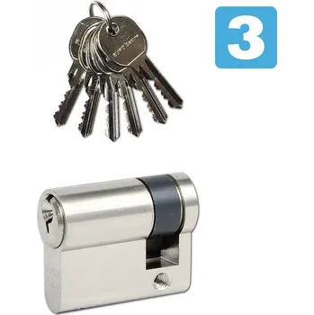 Vložka do dveří EURO SECURE Ni 0/30 půlvložka