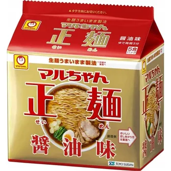 Maruchan JAPONSKÝ Ramen sójová omáčka, 5 ks x 105g