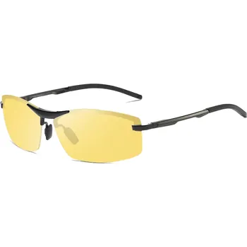 Sluneční brýle VeyRey pánské sportovní polarizační pánské sluneční brýle polarizační Fresno žlutá skla