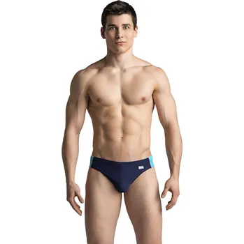 Pánské plavky gWINNER Zbych - výprodej Barva: Modrá - tmavě, Velikost: XL