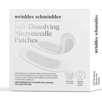 Pleťová maska Wrinkles Schminkles - Self Dissolving Microneedle Patches Látkové masky 45 g unisex