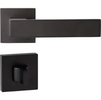 Dveřní kování Cobra dveřní kování GAIA-S WC černá