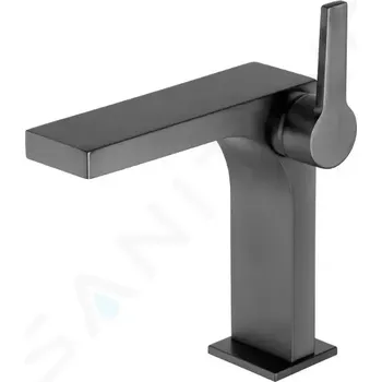 Vodovodní baterie Keuco Edition 11 Umyvadlová baterie, černý chrom kartáčovaný, 51102130100