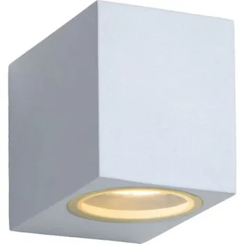 Venkovní osvětlení Lucide ZORA-LED - přisazené bodové svítidlo venkovní - stmívatelné - GU10 - 1x5W 3000K - IP44 - Bílá 22860/05/31