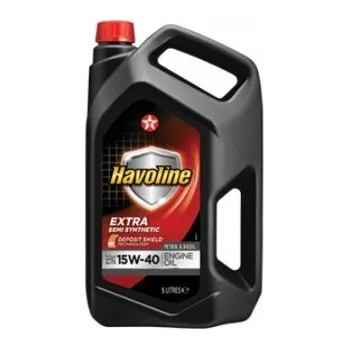 Motorový olej TEXACO Havoline 15W-40 5L Polosyntetický motorový olej