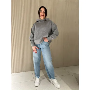 Dámská mikina Dámská mikina PINKO MAKAMBA 104623A2F9I42 šedá Velikost: XS