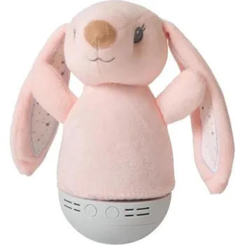 Lampička Lucide DOLLY - stolní lampa dětská - baterie - LED - 1x3W 2700K - S hudební funkcí - růžová