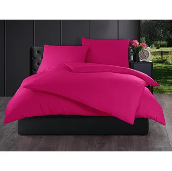 Povlečení Bavlněné povlečení Color Fuchsiové