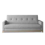 Šedá 3místná pohovka SELENE, rozkládací