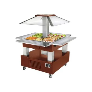 Vinotéka SALÁTOVÝ BAR CENTRÁLNÍ VYHŘÍVANÝ SBC 40 C - ČERNÁ/BLACK