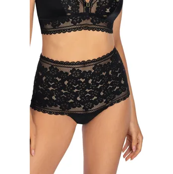 Kalhotky ROZA Dámské boxerky Gizela black XL