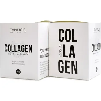 Kloubní výživa Cannor Collagen hyaluronic acid 60 sáčků nápoj - malina + citron