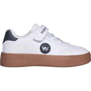 Pracovní obuv Dětská volnočasová obuv Willard EGRET 34 Bílá, Černá, Hnědá