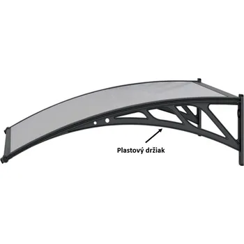 Stříška nad vchodové dveře ArtRoja Držák pro vchodový přístřešek | 80 cm