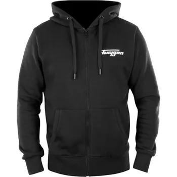 Pánská mikina Mikina Furygan Corpo Zip černo-bílá