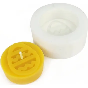 Výtvarná sada Silikonová forma na čajovou svíčku - Velikonoční vajíčko